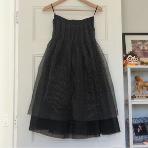 Chanel Tulle and Silk Skirt Sz 36